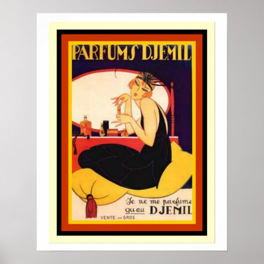  Frans Parfums Djemil Poster 16 x 20 (Voorkant)