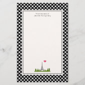 Frans Parijs met Eiffeltoren Briefpapier (Voorkant)
