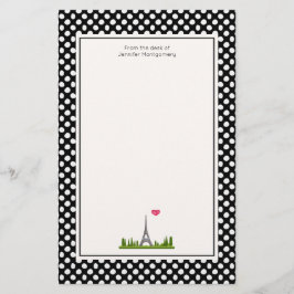 Frans Parijs met Eiffeltoren Briefpapier