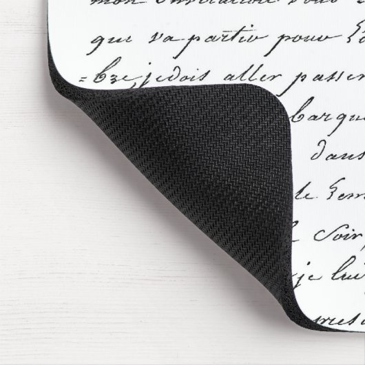 Frans Parijs script Muismat (Hoek)