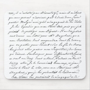 Frans Parijs script Muismat