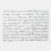 Frans Parijs script Theedoek (Horizontaal)