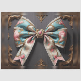Frans Parijse Rococo Bow Decoupage Papier