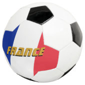 Frans Patriottisch Football en Franse vlag Voetbal (Drie kwart)