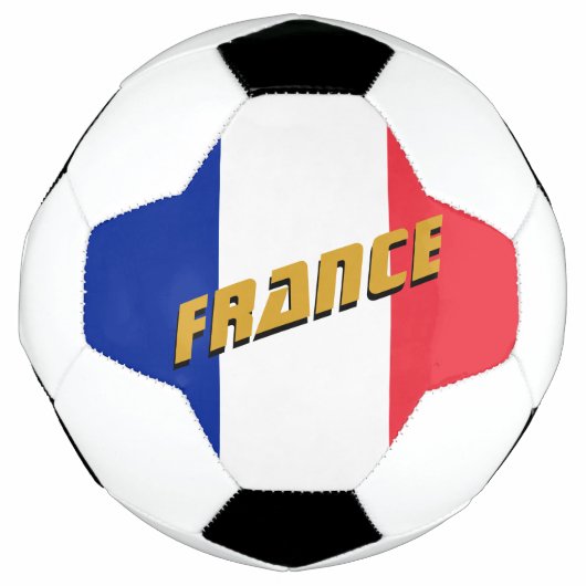 Frans Patriottisch Football en Franse vlag Voetbal (Voorkant)