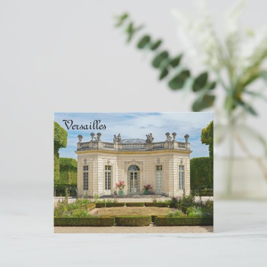 Frans paviljoen en Franse tuin in Versailles Briefkaart (Staand voorkant)