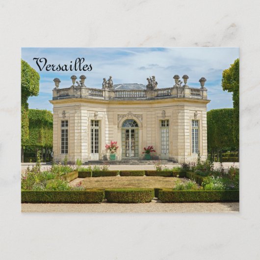 Frans paviljoen en Franse tuin in Versailles Briefkaart (Voorkant)