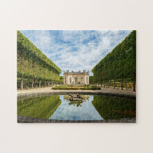 Frans paviljoen en Franse tuin in Versailles Legpuzzel (Horizontaal)