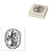 FRANS PERE NOEL, ST. NICHOLAS STIJL SANTA RUBBERSTEMPEL (Gestempeld)