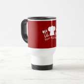 Frans Pet voor restaurants en Silverware Reisbeker (Voorkant links)