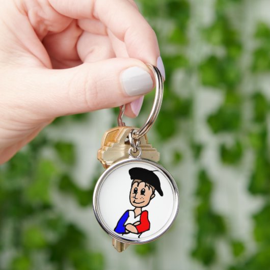 Frans Pierre cartoon Keyring Sleutelhanger (Hand)