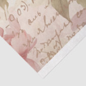 Frans Pioenenweefsel, Ambacht, Decoupage papier (Detail)