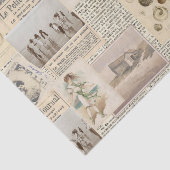 Frans plakband plakkenpapier Tissuepapier (Detail)