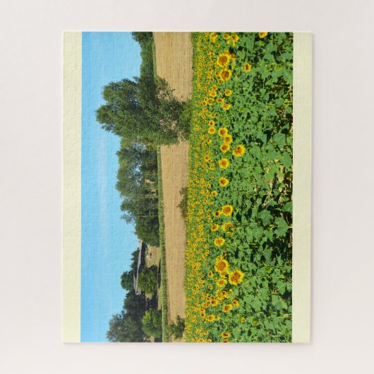 Frans platteland legpuzzel (Verticaal)