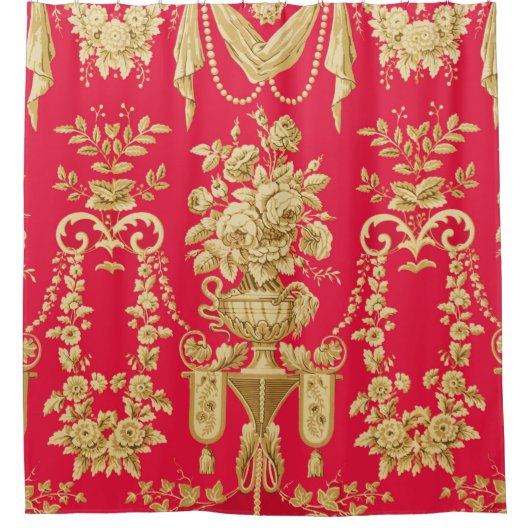  FRANS-PLATTELANDSPATROON, STROOMVAL, ROZEN DOUCHEGORDIJN (Voorkant)