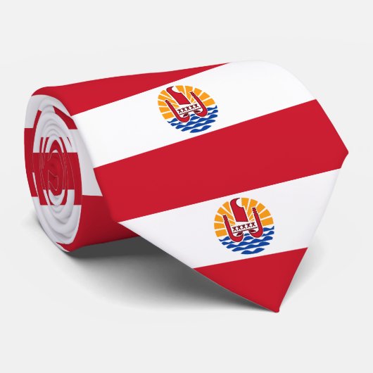 Frans Polynesiaans stropdas (Opgerold)