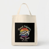 Frans-Polynesië Bora Bora Moorea Tahiti Schildpad Tote Bag (Voorkant)