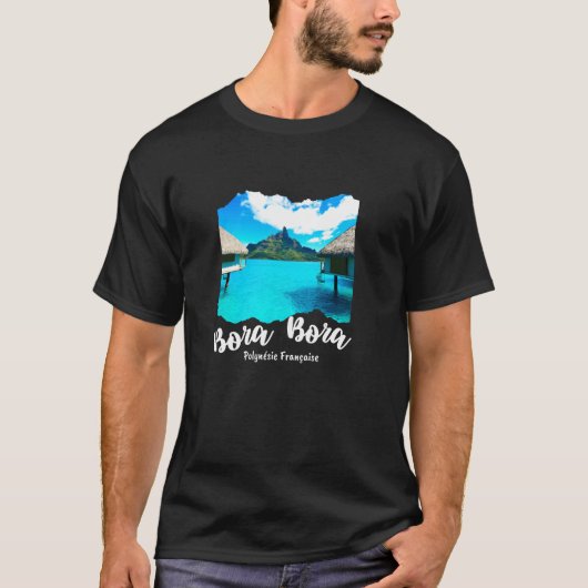 Frans-Polynesië Bora Bora T-shirt (Voorkant)