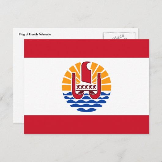 frans polynesië briefkaart (Voorkant / Achterkant)