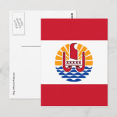 frans polynesië briefkaart (Voorkant / Achterkant)