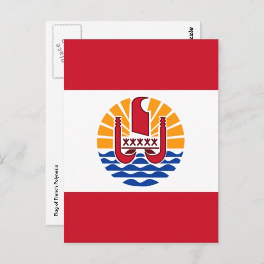 frans polynesië briefkaart (Voorkant / Achterkant)