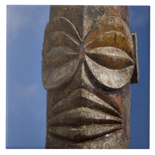 Frans-Polynesië, Cookeilanden, Rarotonga, Tegeltje (Voorkant)