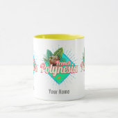 Frans Polynesië Eiland Stille Oceaan  Souvenir Mok (Midden)