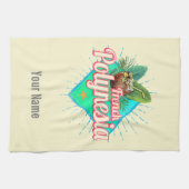 Frans Polynesië Eiland Stille Oceaan Souvenir Theedoek (Horizontaal)