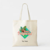 Frans Polynesië Eiland Stille Oceaan  Souvenir Tote Bag (Achterkant)