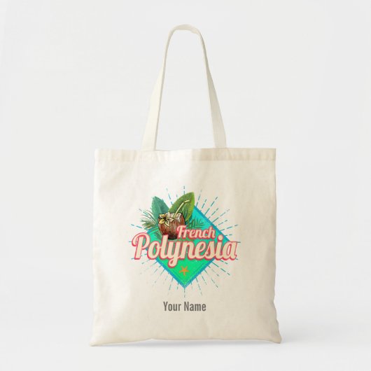 Frans Polynesië Eiland Stille Oceaan  Souvenir Tote Bag (Voorkant)