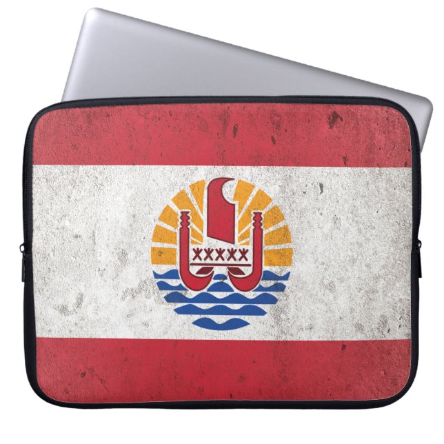 Frans-Polynesië Laptop Sleeve (Voorkant)