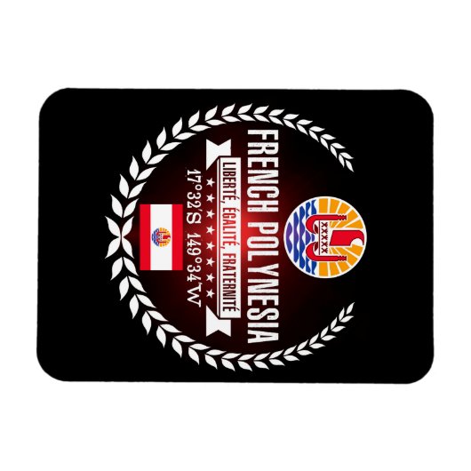 Frans-Polynesië Magneet (Horizontaal)