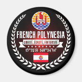 Frans-Polynesië Magneet (Voorkant)