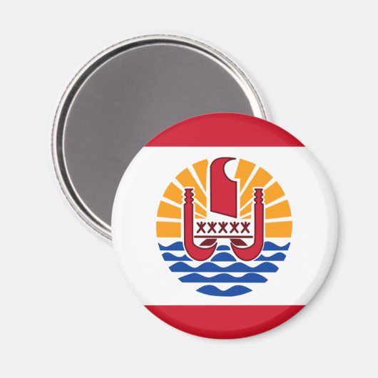 frans polynesië magneet (Voorkant / Achterkant)