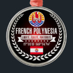 Frans-Polynesië Metalen Ornament<br><div class="desc">Frans-Polynesië</div>