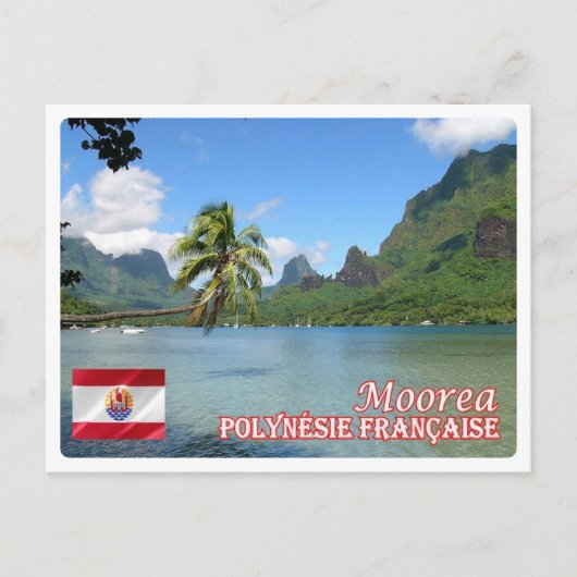 Frans-Polynesië - Moorea - Cook's Bay - Briefkaart (Voorkant)