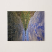 Frans-Polynesië, Moorea. Cooks Bay. Cruiseschip 2 Legpuzzel (Horizontaal)
