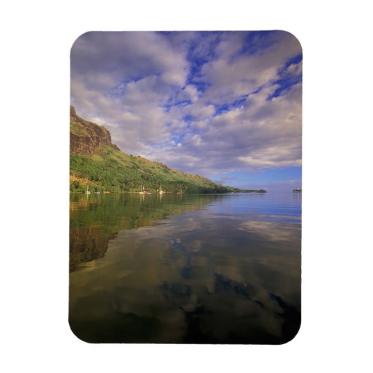 Frans-Polynesië, Moorea. Cooks Bay. Cruiseschip 2 Magneet (Verticaal)