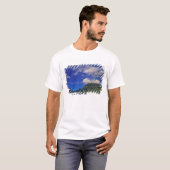 Frans-Polynesië, Moorea. Cooks Bay. Cruiseschip 3 T-shirt (Voorkant volledig)