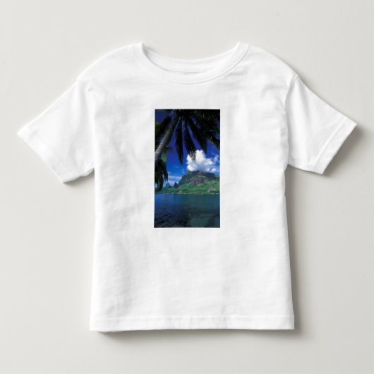 Frans-Polynesië, Moorea. Cooks Bay. Groen Kinder Shirts (Voorkant)