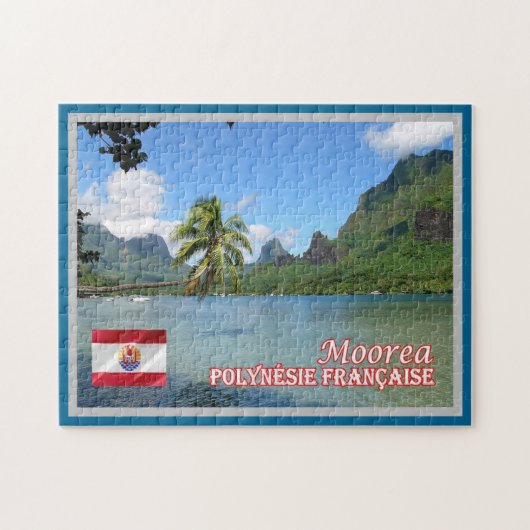 Frans-Polynesië - Moorea - Cook's Bay - Legpuzzel (Horizontaal)
