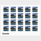 Frans-Polynesië, Moorea. De Paul Gauguin Vierkante Sticker (Vel)