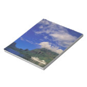 Frans-Polynesië, Moorea. Koekbaai. Cruiseschip 3 Notitieblok (Linkerzijde)