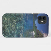 Frans-Polynesië, Moorea. Koekbaai. Cruiseschip Case-Mate iPhone Case (Achterkant (horizontaal))