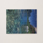 Frans-Polynesië, Moorea. Koekbaai. Cruiseschip Legpuzzel (Horizontaal)