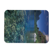 Frans-Polynesië, Moorea. Koekbaai. Cruiseschip Magneet (Horizontaal)