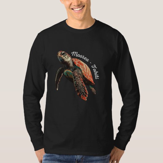 Frans-Polynesië Moorea Tahiti T-shirt (Voorkant)