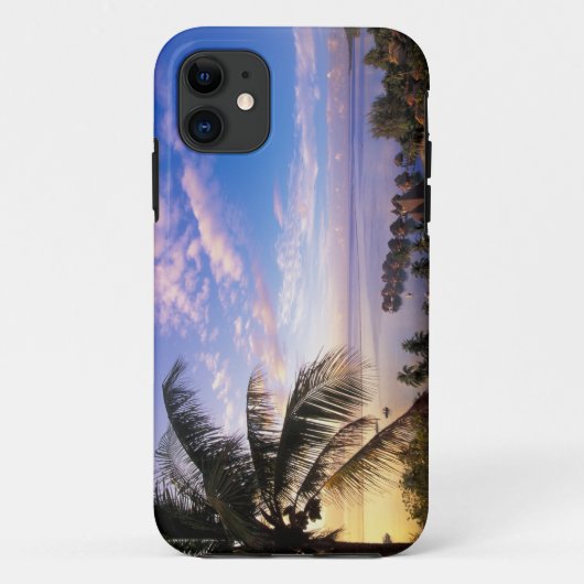 Frans-Polynesië, Moorea. Uitzicht op de Baie de Case-Mate iPhone Case (Achterkant)