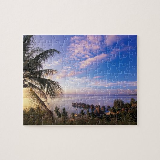 Frans-Polynesië, Moorea. Uitzicht op de Baie de Legpuzzel (Horizontaal)