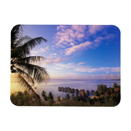 Frans-Polynesië, Moorea. Uitzicht op de Baie de Magneet (Horizontaal)